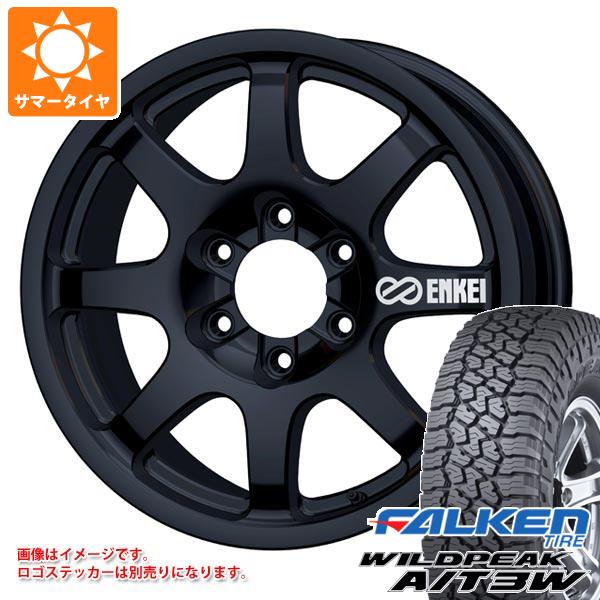 【タイヤ交換対象】ランドクルーザー300用 サマータイヤ ファルケン ワイルドピーク A/T3W 275/55R20 117T XL エンケイ オールロード PDT1 9.0-20 タイヤホイール4本セット