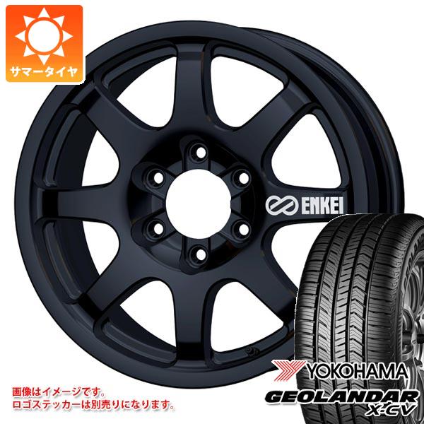【タイヤ交換対象】ランドクルーザー300用 サマータイヤ ヨコハマ ジオランダー X-CV G057 265/55R20 109V G057E エンケイ オールロード PDT1 9.0-20 タイヤホイール4本セット