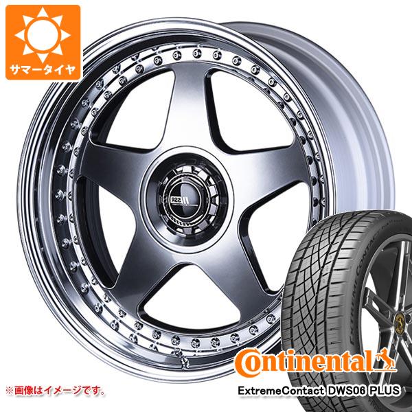 【タイヤ交換対象】サマータイヤ 225/45R18 91Y コンチネンタル エクストリームコンタクト DWS06 プラス SSR プロフェッサー SP6 アンダー 8.0-18 タイヤホイール4本セット