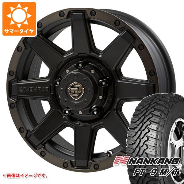 【タイヤ交換対象】ジムニー用 サマータイヤ ナンカン FT-9 M/T 175/80R16 91S ホワイトレター クロスオーバーガーメンツ スタイルU 5.5-16 タイヤホイール4本セット 88,825円