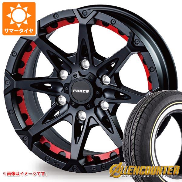 【タイヤ交換対象】ハイエース 200系用 サマータイヤ オーレンカウンター クラシックオーバル 215/65R16C 109/107T ホワイト/イエローリボン フォース デナリ 6.5-16 タイヤホイール4本セット｜タイヤ1番OFF-ROAD