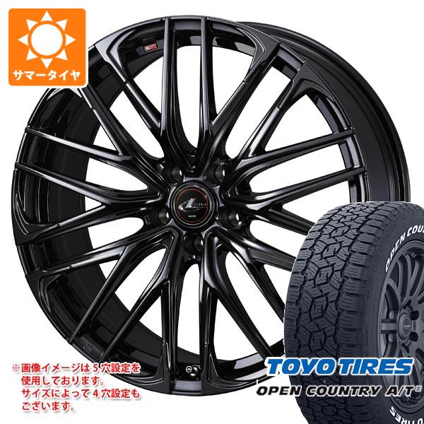 【タイヤ交換対象】サマータイヤ 235/60R18 103H トーヨー オープンカントリー A/T3 ホワイトレター レオニス SK 8.0-18 タイヤホイール4本セット