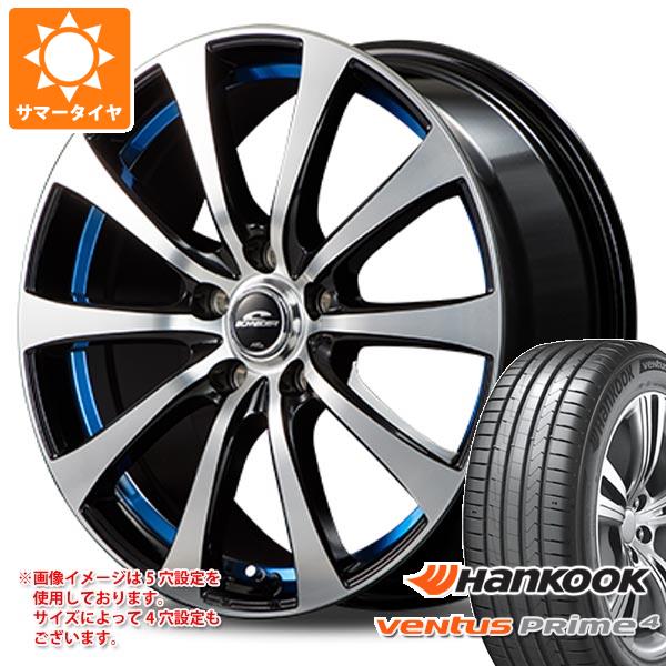 【タイヤ交換対象】サマータイヤ 225/55R17 101W XL ハンコック ベンタス プライム4 K135 MIDホイールズ RX01 7.0-17 タイヤホイール4本セット｜タイヤ1番OFF-ROAD 74,250円
