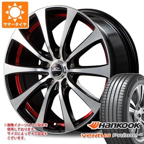 【タイヤ交換対象】サマータイヤ 195/60R16 89V ハンコック ベンタス プライム4 K135 MIDホイールズ RX01 6.5-16 タイヤホイール4本セット