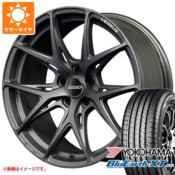 【タイヤ交換対象】サマータイヤ 215/55R18 99V XL ヨコハマ ブルーアースXT AE61 レイズ ベルサス VV21S 8.0-18 タイヤホイール4本セット｜タイヤ1番OFF-ROAD