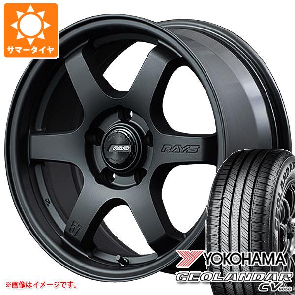 【タイヤ交換対象】サマータイヤ 215/65R16 98H ヨコハマ ジオランダー CV G058 レイズ グラムライツ 57DR-X2 7.0-16 タイヤホイール4本セット|タイヤ1番OFF-ROAD