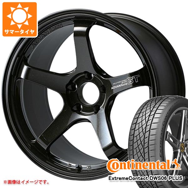 【タイヤ交換対象】サマータイヤ 245/40R19 98Y XL コンチネンタル エクストリームコンタクト DWS06 プラス アドバンレーシング GT ビヨンド 8.5-19 タイヤホイール4本セット