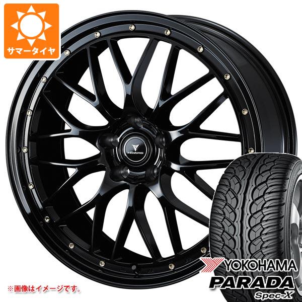 【タイヤ交換対象】サマータイヤ 235/55R20 102V ヨコハマ パラダ スペック-X PA02 ノヴァリス アセット M1 8.5-20 タイヤホイール4本セット|タイヤ1番OFF-ROAD