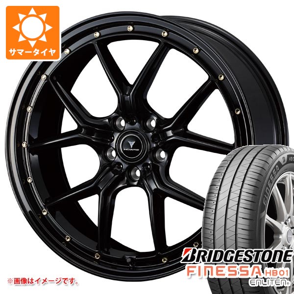 【タイヤ交換対象】サマータイヤ 245/45R19 102W XL ブリヂストン フィネッサ HB01 ノヴァリス アセット S1 8.0-19 タイヤホイール4本セット|タイヤ1番OFF-ROAD