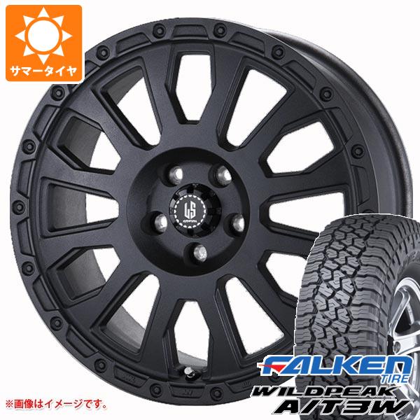 【タイヤ交換対象】ジープ ラングラー JK/JL系用 サマータイヤ ファルケン ワイルドピーク A/T3W 35x12.50R17 121Q ラ・ストラーダ アヴェンチュラ タイヤホイール4本セット