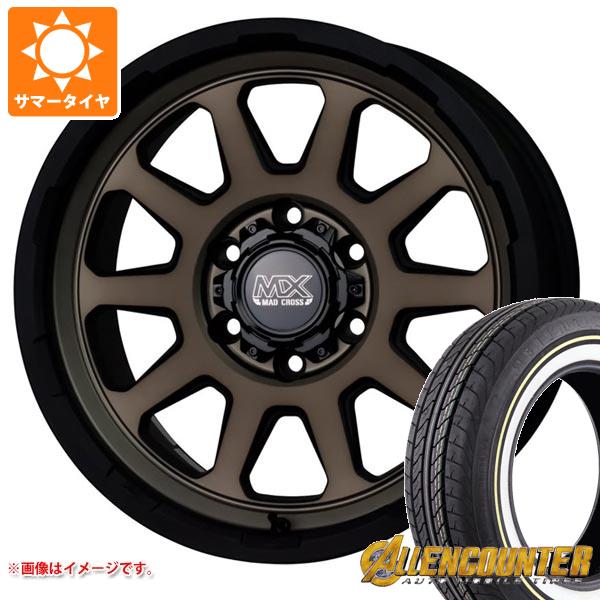 【タイヤ交換対象】ハイエース 200系用 サマータイヤ オーレンカウンター クラシックオーバル 215/65R16C 109/107T ホワイト/イエローリボン マッドクロスレンジャー 6.5-16 タイヤホイール4本セット|タイヤ1番OFF-ROAD