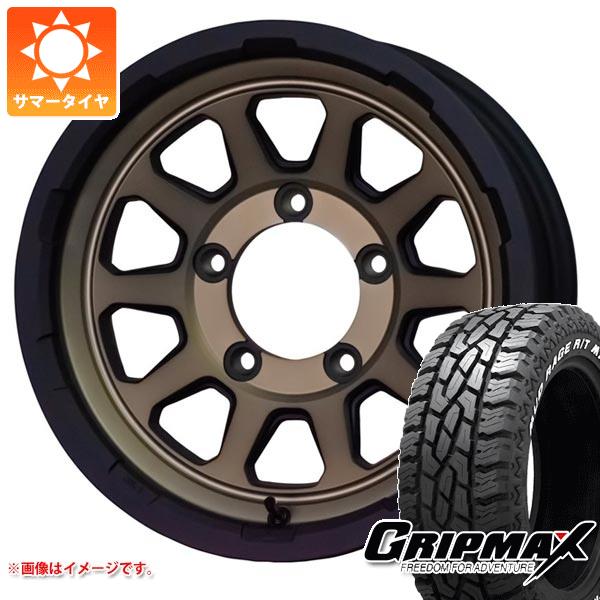 【タイヤ交換対象】5本セット ジムニー JB64W用 サマータイヤ グリップマックス マッドレイジ R/T MAX LT215/70R16 100/97R ホワイトレター マッドクロスレンジャー 5.5-16 タイヤホイール5本セット｜タイヤ1番OFF-ROAD
