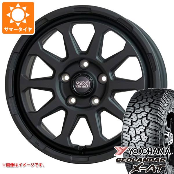 【タイヤ交換対象】デリカD:5用 サマータイヤ ヨコハマ ジオランダー X-AT G016 LT245/70R16 106/103Q アウトラインホワイトレター マッドクロスレンジャー 7.0-16 タイヤホイール4本セット｜タイヤ1番OFF-ROAD