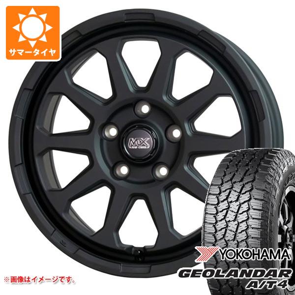 【タイヤ交換対象】ミツビシ デリカD5用 2026年製 サマータイヤ ヨコハマ ジオランダー A/T4 G018 235/70R16 106T アウトラインホワイトレター マッドクロスレンジャー 7.0-16 タイヤホイール4本セット｜タイヤ1番OFF-ROAD