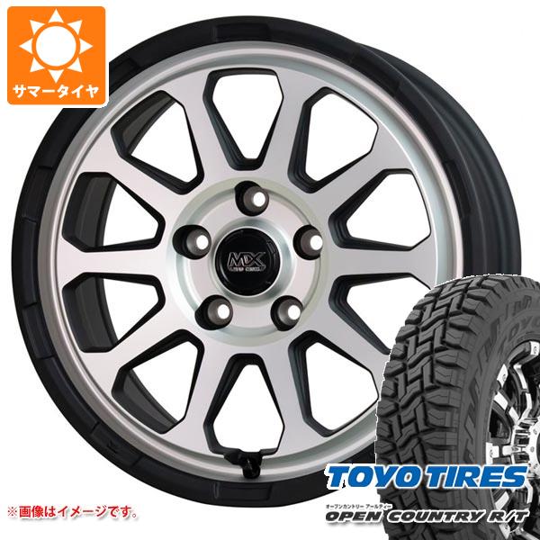 【タイヤ交換対象】アウトランダー GF/GG系用 サマータイヤ トーヨー オープンカントリー R/T 235/70R16 106Q ホワイトレター マッドクロスレンジャー 7.0-16 タイヤホイール4本セット