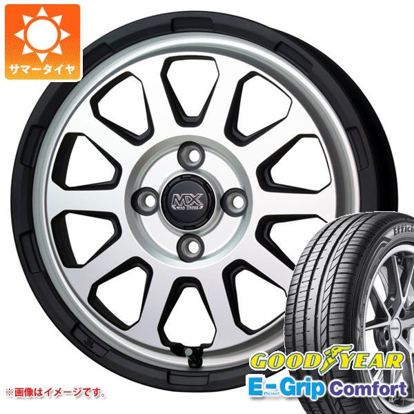 【タイヤ交換対象】サマータイヤ 165/55R14 72V グッドイヤー エフィシエントグリップコンフォート マッドクロスレンジャー 4.5-14 タイヤホイール4本セット
