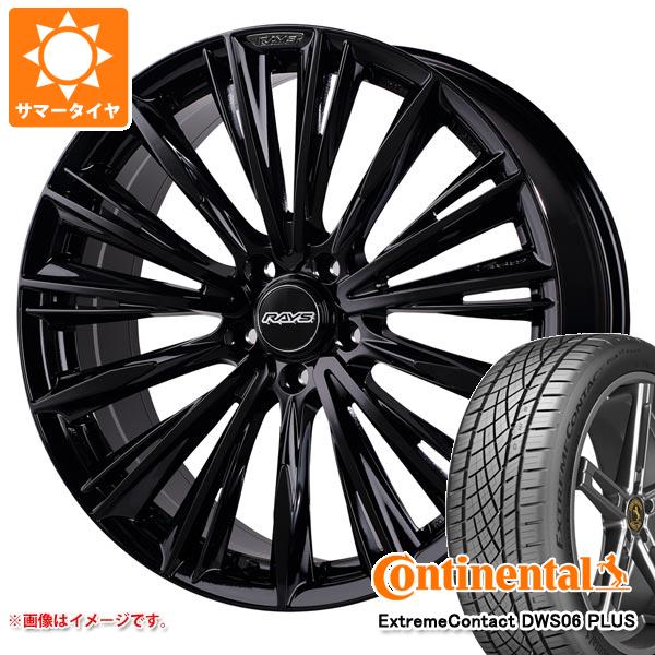 【タイヤ交換対象】サマータイヤ 245/40R19 98Y XL コンチネンタル エクストリームコンタクト DWS06 プラス レイズ ベルサス クラフトコレクション ヴォウジェ リミテッド 8.0-19 タイヤホイール4本セット