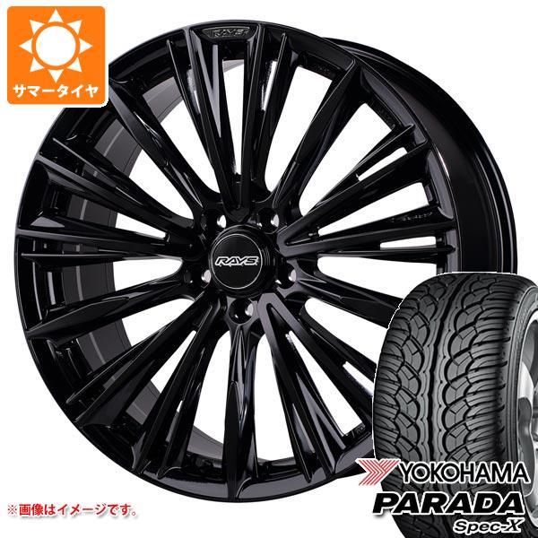 【タイヤ交換対象】サマータイヤ 235/55R20 102V ヨコハマ パラダ スペック-X PA02 レイズ ベルサス クラフトコレクション ヴォウジェ 2223 リミテッド 8.5-20 タイヤホイール4本セット｜タイヤ1番OFF-ROAD