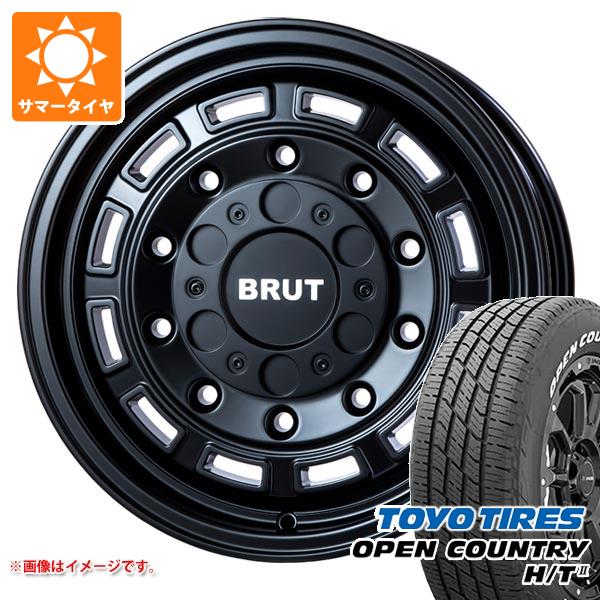 【タイヤ交換対象】ミツビシ デリカD5用 2026年製 サマータイヤ トーヨー オープンカントリー H/T2 215/70R16 100H ホワイトレター ブルート BR-70 6.5-16 タイヤホイール4本セット｜タイヤ1番OFF-ROAD