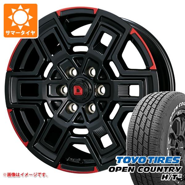【タイヤ交換対象】トヨタ ハイエース 200系用 2026年製 サマータイヤ トーヨー オープンカントリー H/T2 215/70R16 100H ホワイトレター クライメイト デヴグル 6.5-16 タイヤホイール4本セット|タイヤ1番OFF-ROAD