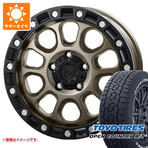 【タイヤ交換対象】エクリプスクロス GK系用 2026年製 サマータイヤ トーヨー オープンカントリー A/T3 215/70R16 100T ホワイトレター MKW M204 7.0-16 タイヤホイール4本セット|タイヤ1番OFF-ROAD