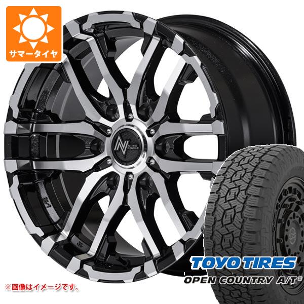 【タイヤ交換対象】ハイエース 200系用 サマータイヤ トーヨー オープンカントリー A/T3 215/70R16 100T ナイトロパワー M26 クロスファング 6.5-16 タイヤホイール4本セット｜タイヤ1番OFF-ROAD