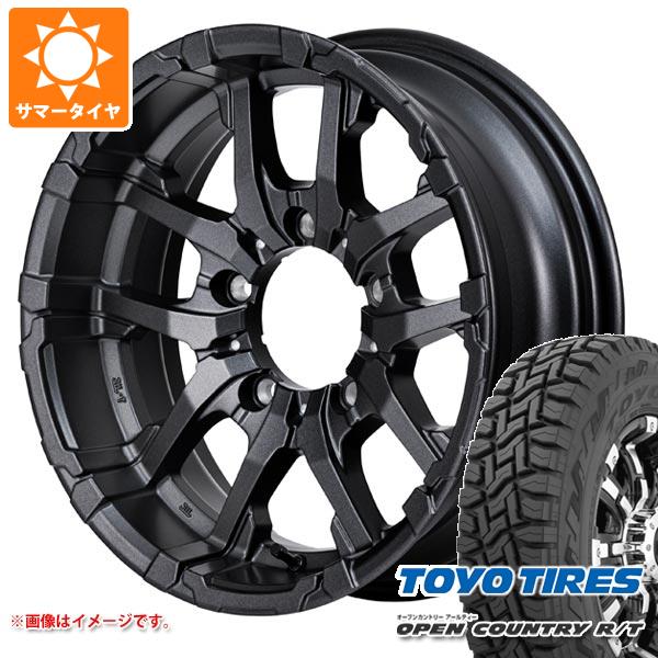 【タイヤ交換対象】スズキ ジムニーノマド JC74W用 サマータイヤ トーヨー オープンカントリー R/T 235/70R16 106Q ホワイトレター ナイトロパワー M26 クロスファング 6.0-16 タイヤホイール4本セット