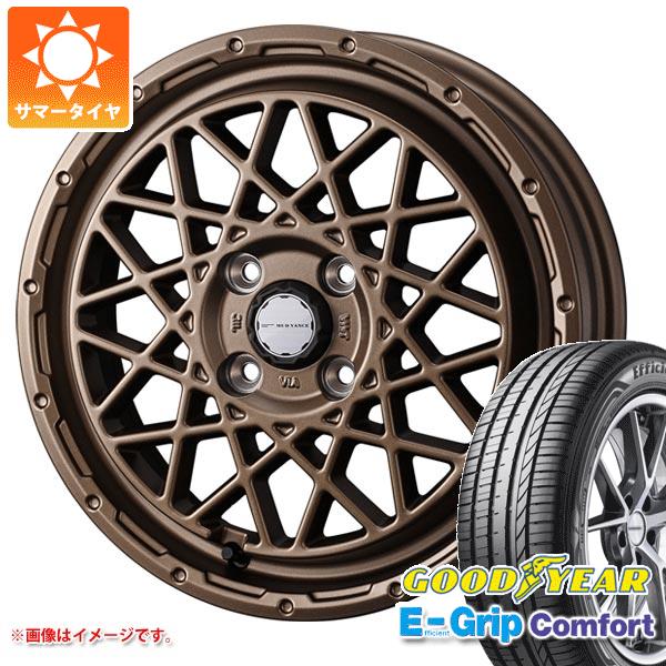 【タイヤ交換対象】サマータイヤ 165/55R14 72V グッドイヤー エフィシエントグリップコンフォート マッドヴァンス09 4.5-14 タイヤホイール4本セット 57,915円