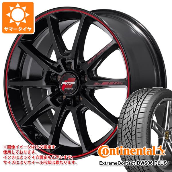 【タイヤ交換対象】サマータイヤ 225/40R18 92Y XL コンチネンタル エクストリームコンタクト DWS06 プラス MID レーシング R25 プラス 7.5-18 タイヤホイール4本セット|タイヤ1番OFF-ROAD