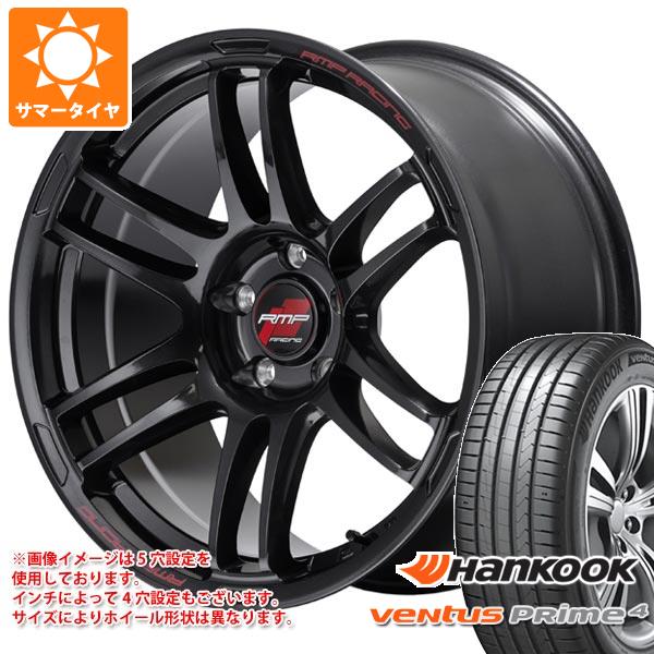 【タイヤ交換対象】サマータイヤ 215/50R17 95W XL ハンコック ベンタス プライム4 K135 MID レーシング R26 7.0-17 タイヤホイール4本セット