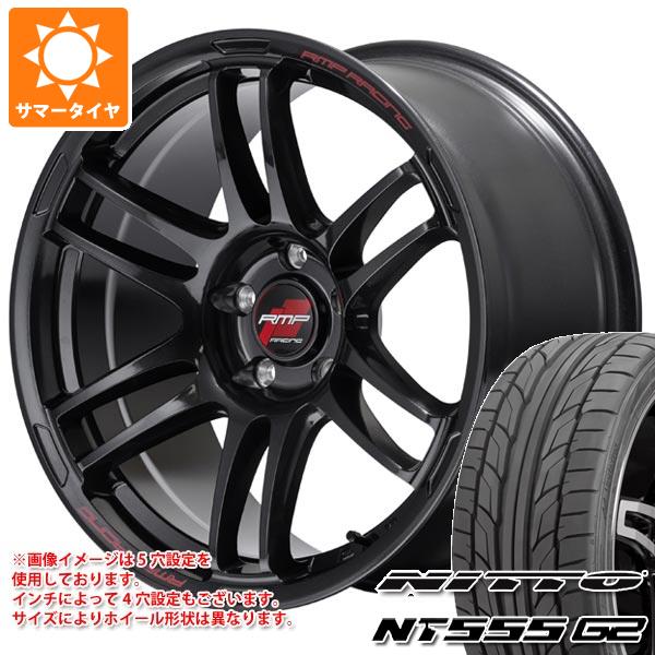【タイヤ交換対象】サマータイヤ 215/40R18 89W XL ニットー NT555 G2 MID レーシング R26 7.5-18 タイヤホイール4本セット｜タイヤ1番OFF-ROAD 107,700円