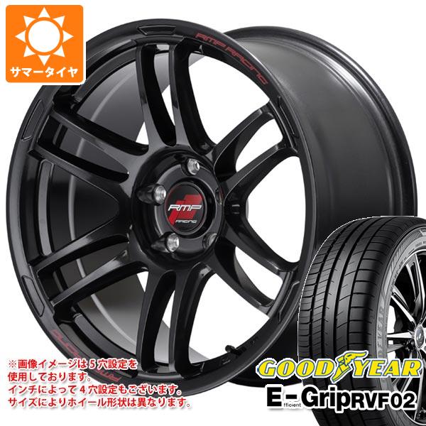 【タイヤ交換対象】サマータイヤ 215/60R17 100H XL グッドイヤー エフィシエントグリップ RVF02 MID レーシング R26 7.0-17 タイヤホイール4本セット