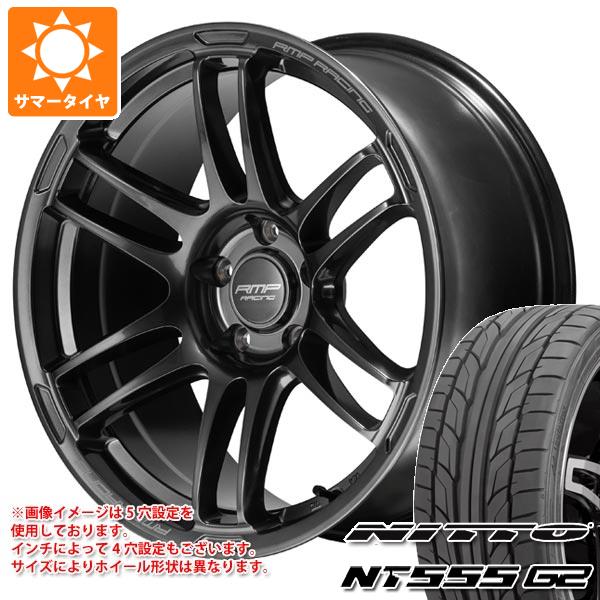 【タイヤ交換対象】サマータイヤ 215/45R17 91W XL ニットー NT555 G2 MID レーシング R26 7.0-17 タイヤホイール4本セット