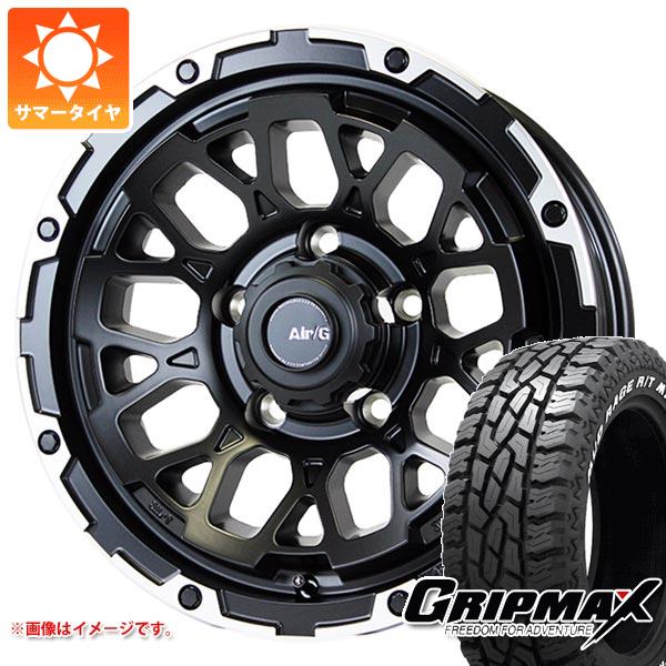 【タイヤ交換対象】ジムニーシエラ JB74W用 サマータイヤ グリップマックス マッドレイジ R/T MAX LT215/70R16 100/97R ホワイトレター エアージー ロックス 6.0-16 タイヤホイール4本セット|タイヤ1番OFF-ROAD