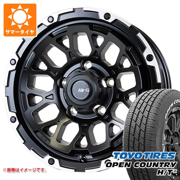 【タイヤ交換対象】スズキ ジムニーノマド JC74W用 2026年製 サマータイヤ トーヨー オープンカントリー H/T2 215/70R16 100H ホワイトレター エアージー ロックス 6.0-16 タイヤホイール4本セット|タイヤ1番OFF-ROAD