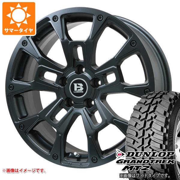 【タイヤ交換対象】RAV4 50系用 サマータイヤ ダンロップ グラントレック MT2 LT225/75R16 103/100Q アウトラインホワイトレター WIDE Bラグナス BRD 6.5-16 タイヤホイール4本セット｜タイヤ1番OFF-ROAD