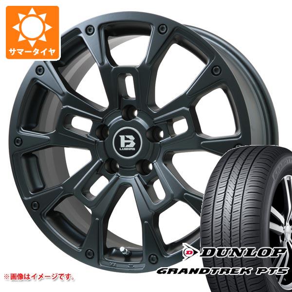 【タイヤ交換対象】RAV4 50系用 サマータイヤ ダンロップ グラントレック PT5 225/70R16 103H Bラグナス BRD 6.5-16 タイヤホイール4本セット