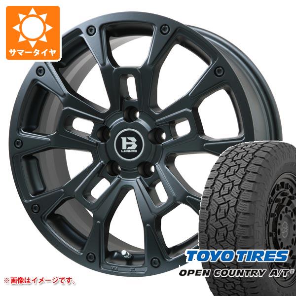 【タイヤ交換対象】サマータイヤ 235/65R17 108H XL トーヨー オープンカントリー A/T3 ブラックレター Bラグナス BRD 7.0-17 タイヤホイール4本セット｜タイヤ1番OFF-ROAD