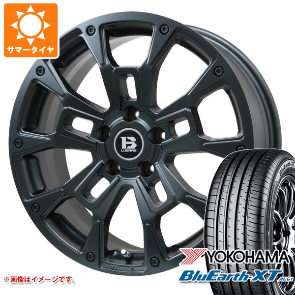 【タイヤ交換対象】サマータイヤ 215/55R18 99V XL ヨコハマ ブルーアースXT AE61 Bラグナス BRD 7.5-18 タイヤホイール4本セット