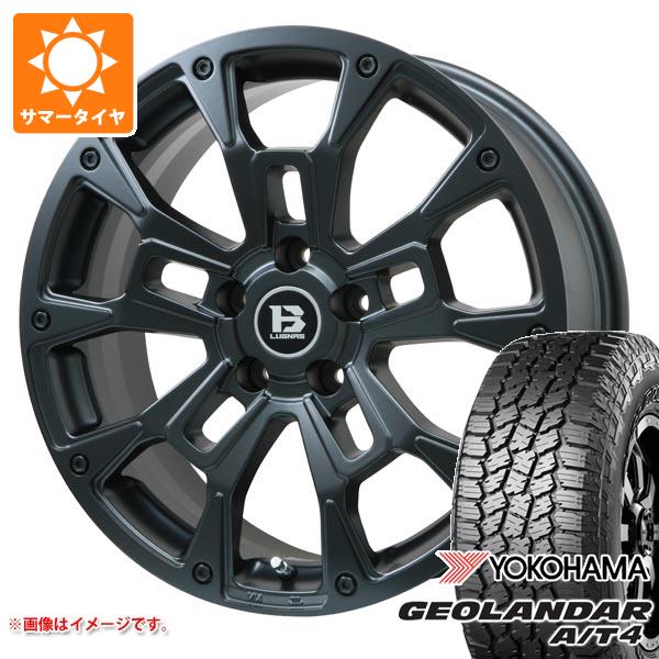 【タイヤ交換対象】RAV4 50系用 サマータイヤ ヨコハマ ジオランダー A/T4 G018 LT265/65R17 120/117S アウトラインホワイトレター Bラグナス BRD 7.0-17 タイヤホイール4本セット