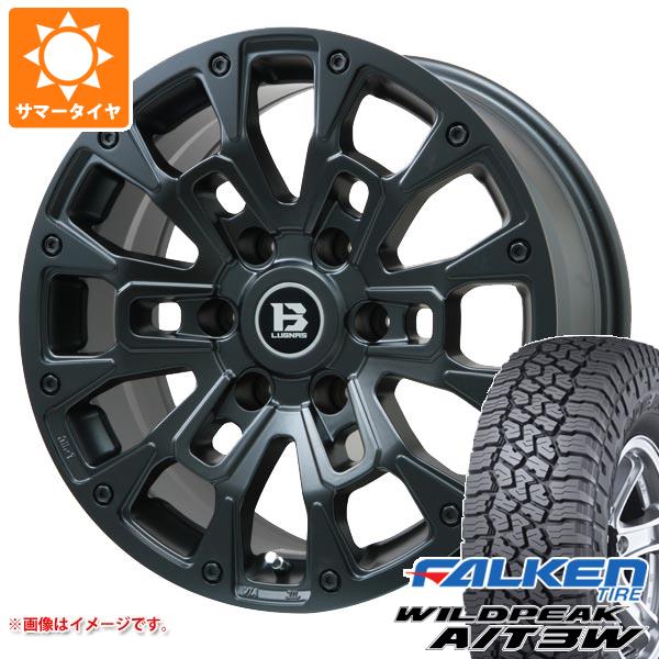 【タイヤ交換対象】ランドクルーザー プラド 150系用 サマータイヤ ファルケン ワイルドピーク A/T3W LT285/70R17 116Q Bラグナス BRD 8.0-17 タイヤホイール4本セット｜タイヤ1番OFF-ROAD