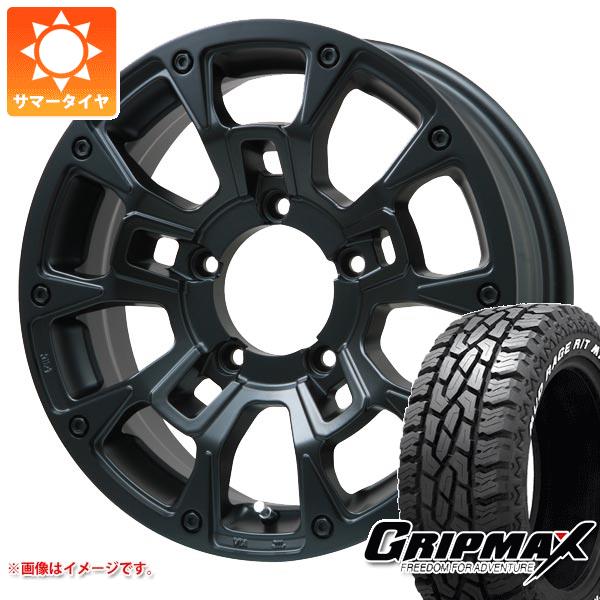 【タイヤ交換対象】スズキ ジムニーノマド JC74W用 サマータイヤ グリップマックス マッドレイジ R/T MAX LT215/70R16 100/97R ホワイトレター Bラグナス BRD 5.5-16 タイヤホイール4本セット