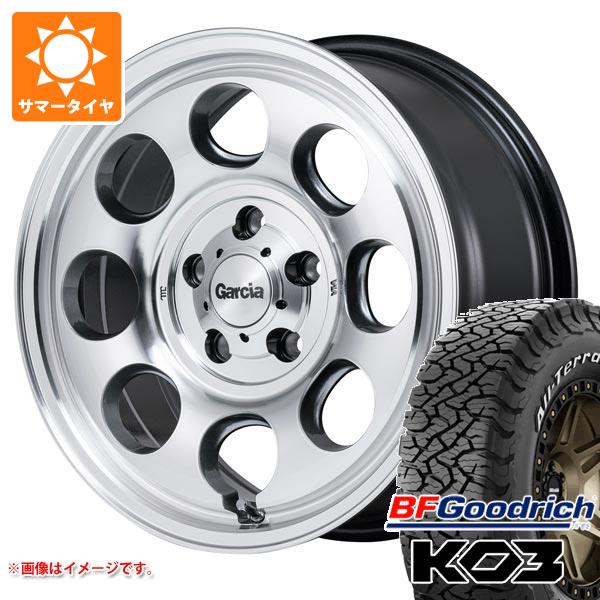 【タイヤ交換対象】サマータイヤ 225/70R16 102/99S BFグッドリッチ オールテレーンT/A KO3 ホワイトレター ガルシア パーム8 7.0-16 タイヤホイール4本セット