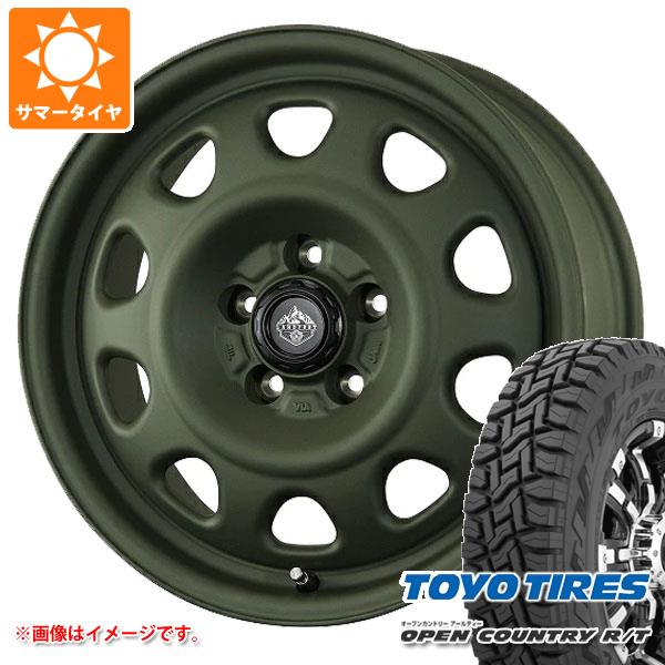 【タイヤ交換対象】アウトランダー GF/GG系用 サマータイヤ トーヨー オープンカントリー R/T 235/70R16 106Q ホワイトレター ランドフット SWZ 7.0-16 タイヤホイール4本セット
