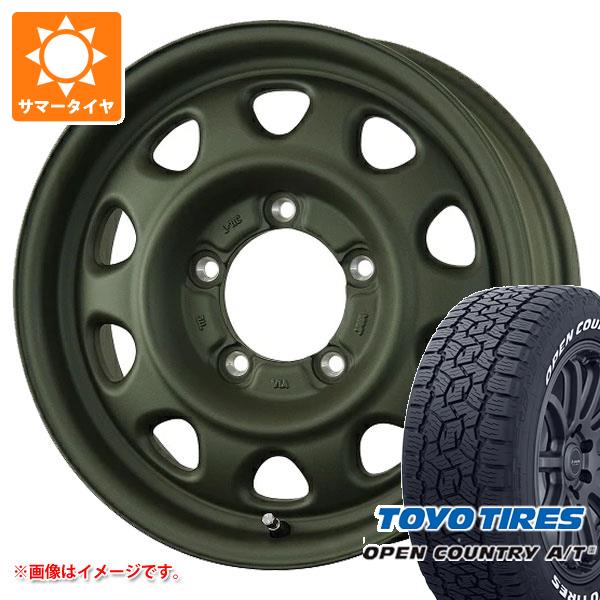 【タイヤ交換対象】5本セット ジムニー JB64W用 2026年製 サマータイヤ トーヨー オープンカントリー A/T3 215/70R16 100T ホワイトレター ランドフット SWZ 5.5-16 タイヤホイール5本セット|タイヤ1番OFF-ROAD