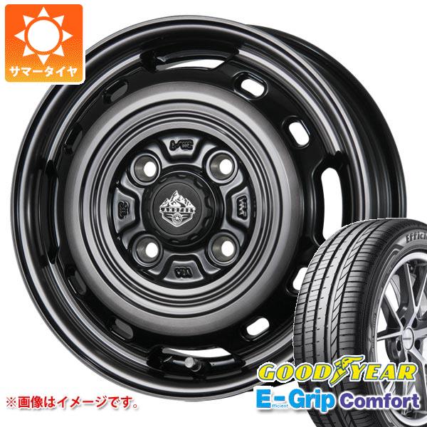 【タイヤ交換対象】サマータイヤ 165/55R14 72V グッドイヤー エフィシエントグリップコンフォート ランドフット XFG 4.5-14 タイヤホイール4本セット