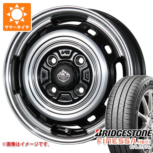 【タイヤ交換対象】サマータイヤ 165/55R15 75V ブリヂストン フィネッサ HB01 ランドフット XFG 4.5-15 タイヤホイール4本セット|タイヤ1番OFF-ROAD