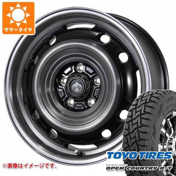 【タイヤ交換対象】デリカD:5用 サマータイヤ トーヨー オープンカントリー R/T 235/70R16 106Q ホワイトレター ランドフット XFG 7.0-16 タイヤホイール4本セット