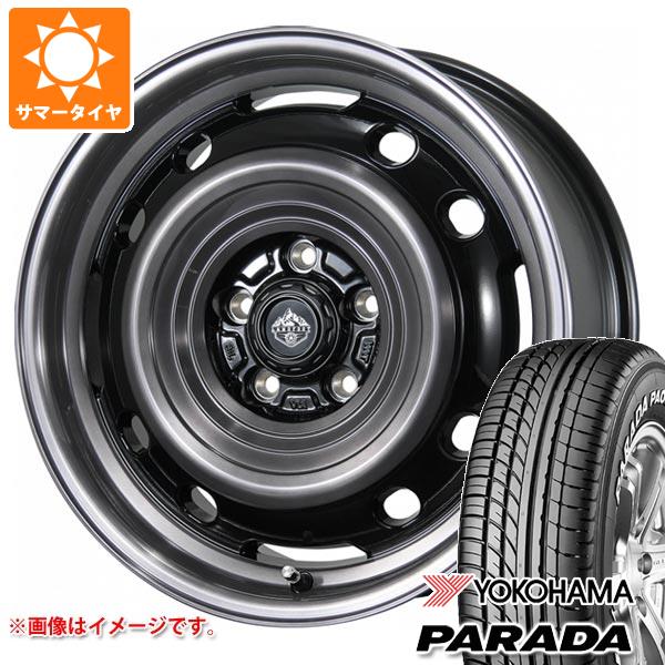 【タイヤ交換対象】T31エクストレイル用 2026年製 サマータイヤ ヨコハマ パラダ PA03 215/65R16C 109/107S ホワイトレター ランドフット XFG 7.0-16 タイヤホイール4本セット