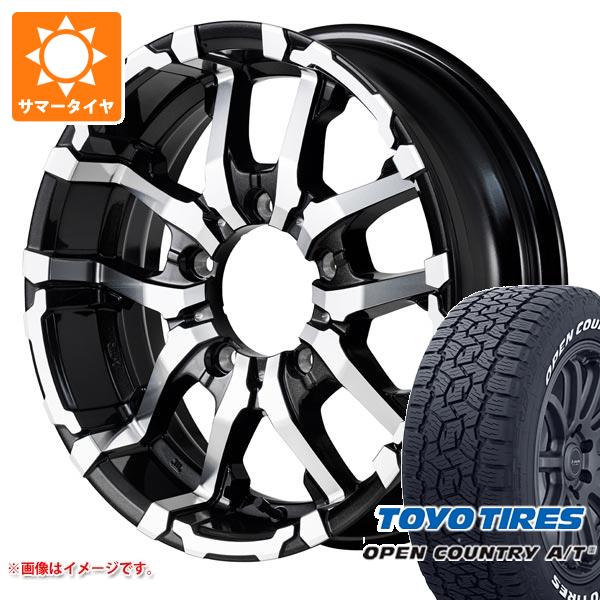 【タイヤ交換対象】ジムニーシエラ JB74W用 2026年製 サマータイヤ トーヨー オープンカントリー A/T3 215/70R16 100T ホワイトレター ナイトロパワー M26 クロスファング 6.0-16 タイヤホイール4本セット|タイヤ1番OFF-ROAD
